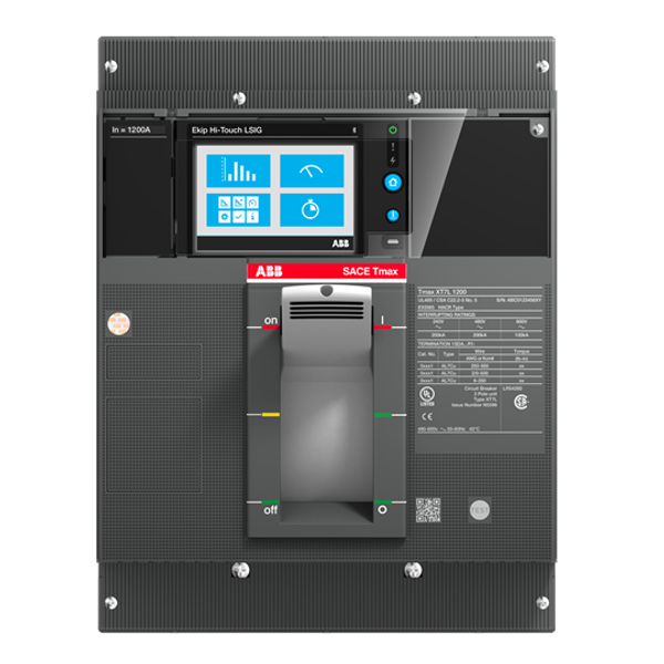 XT7L 1200 Ekip Hi-TouchLSIG 1200 3pFF UL image 5