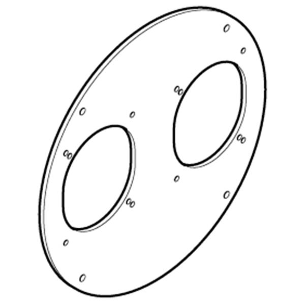 ROLLER 330 SOCKET HOLDER DISC - 2 CUTOUT image 5