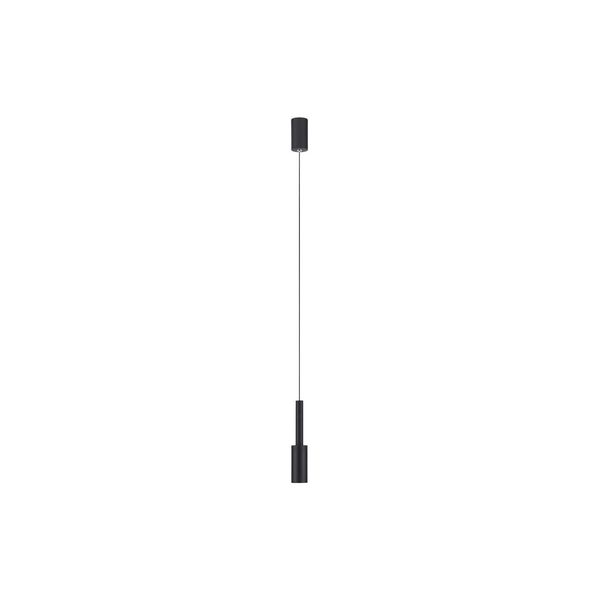 Sandy Black Aluminium  LED 7 Watt 220-240 Volt  703Lm 3000K IP20  D: 4 H: 200 cm Adjustable  Height image 1