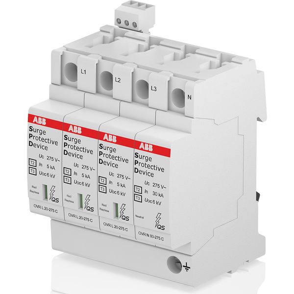 OVR T2-T3 3N 20-275 P TS QS Surge Protective Device image 2