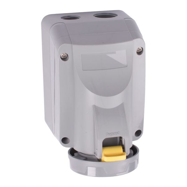 SURFACE MOUNTING SOCKET 16A 2P+E 100/130V IP67 image 1