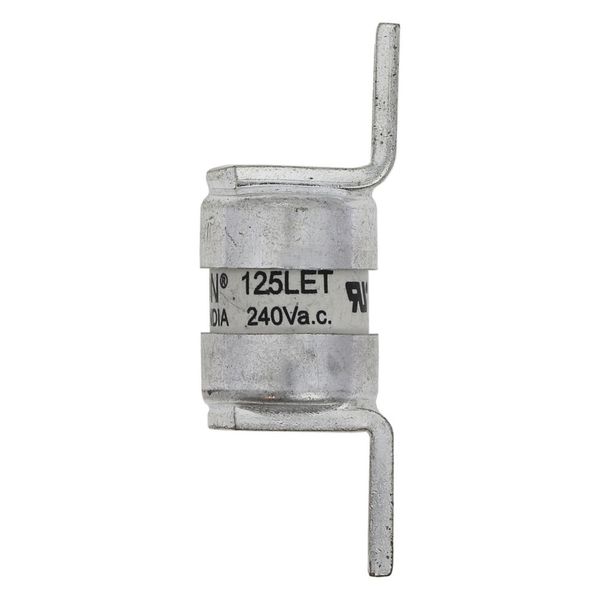 Fuse-link, high speed, 125 A, AC 240 V, DC 150 V, BS88, 18 x 56 mm, aR, BS image 30