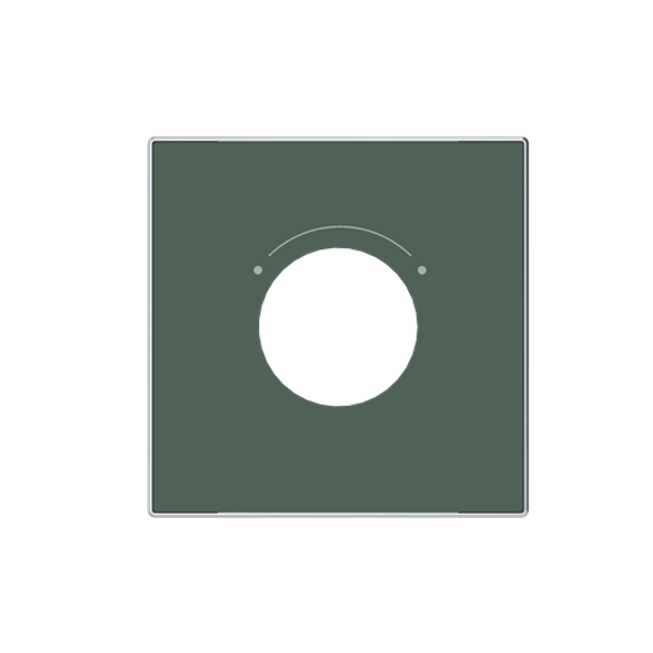 8553.1 CM 3 position key switch CP Symbol "3-level switch" for Switch/push button, Key Green - Sky Niessen image 1