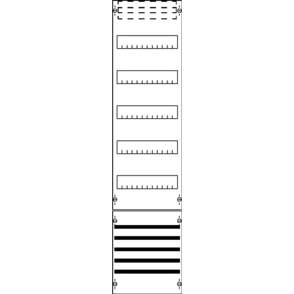 FV17S Distribution panel , 1050 mm x 250 mm (HxW) image 28