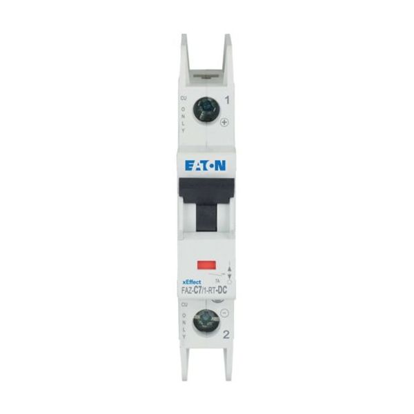 FAZ-C7/1-RT-DC Eaton Moeller series xEffect - FAZ-DC MCB image 1