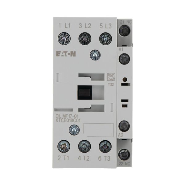 Contactors for Semiconductor Industries acc. to SEMI F47, 380 V 400 V: 18 A, 1 NC, RAC 24: 24 V 50/60 Hz, Screw terminals image 5