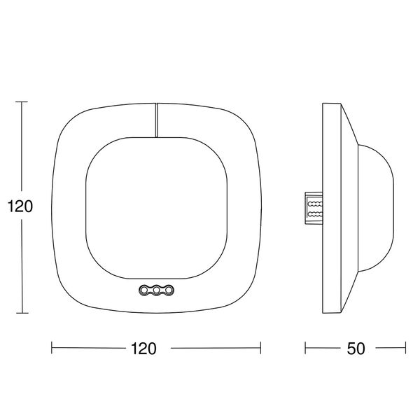 Presence Detector Ir Quattro Hd Knx V3.1 Sw image 2