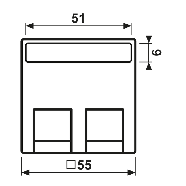 Centre plate A569-30BFPLANM image 5