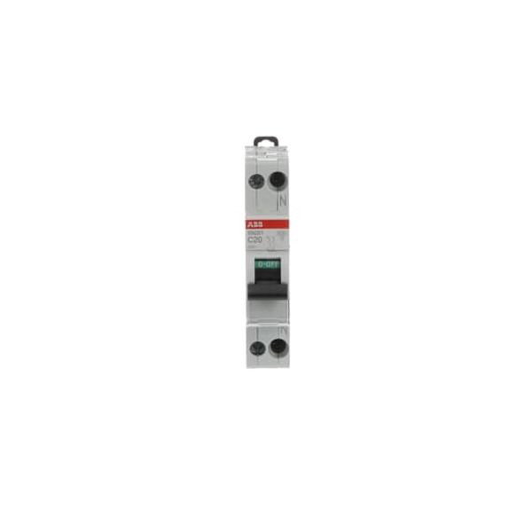 SN201-B20 Miniature circuit breaker - 1+NP - B - 20 A image 5