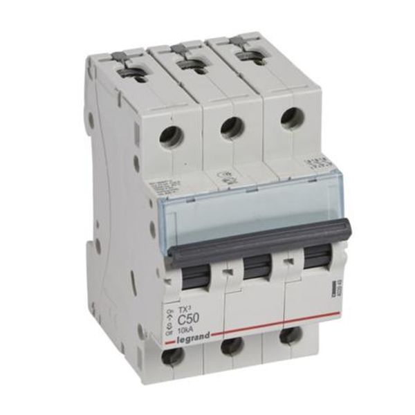 Tx3 Auto Circuit breaker C 50a 3p 10ka image 1