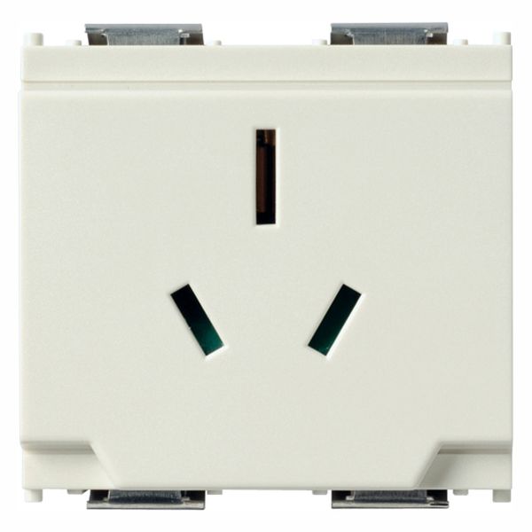 2P+E 15A Australian SICURY-outlet white image 1