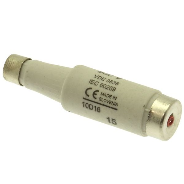 Fuse-link, LV, 10 A, AC 500 V, D1, gL/gG, IEC, time-delay image 5