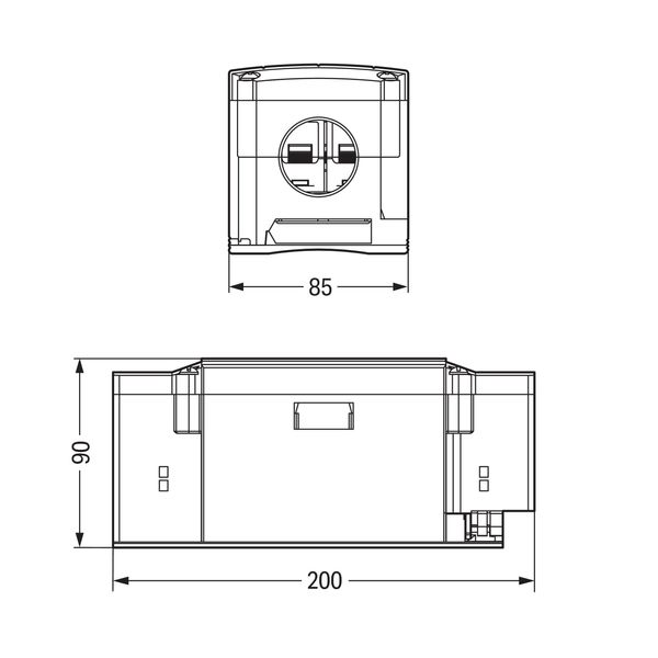 Supply module for flat cable 5 x 16 mm² black image 4