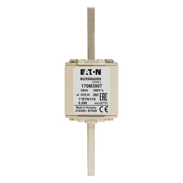 FUSE 350A 690V 1*STN/110 AR HS image 3