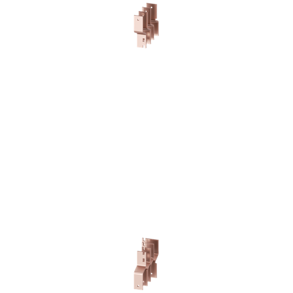 Connection lugs distribution busbar top and bottom 40 x 10 mm, system: cascaded, main busbar: front, D: 400 mm image 1