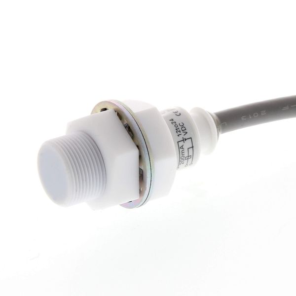 Proximity sensor, inductive, PTFE body, short, M18, shielded, 5mm, 2 w E2FQ1013R image 1