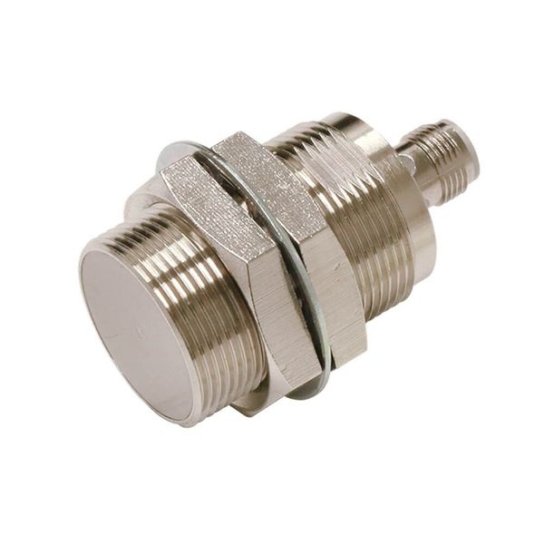 Proximity sensor, inductive, nickel-brass, short body, M30, shielded, image 2