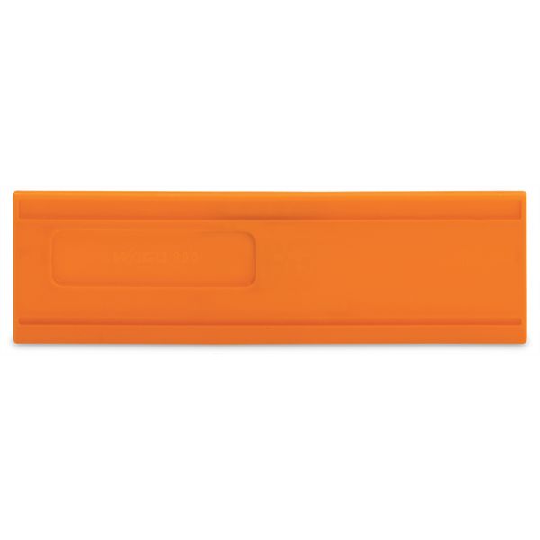 Separator plate 2 mm thick oversized orange image 2