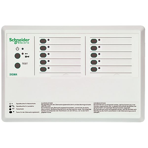 ELSO Sigma/WC-RUF - central system - surface - 10 zones - white image 4