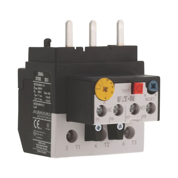 Overload relay, ZB65, Ir= 10 - 16 A, 1 N/O, 1 N/C, Direct mounting, IP00 image 14