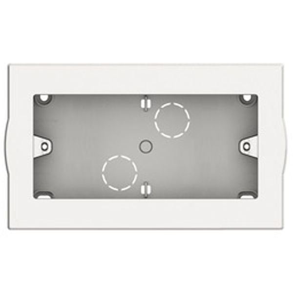 universal wall-mounting box 4P white image 1