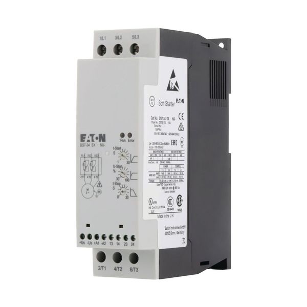 Soft starter, 16 A, 200 - 480 V AC, Us= 24 V AC/DC, Frame size FS2 image 6