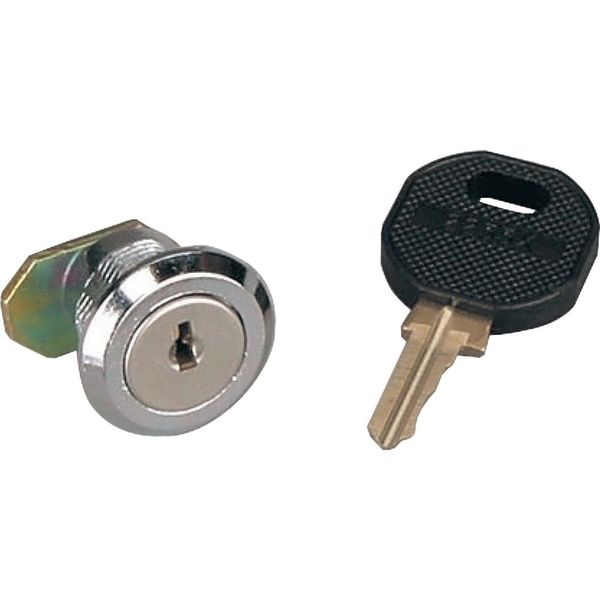 Lock set for plastic door image 1