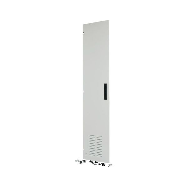 Device area door ventilated IP42 XF left, HxW=2000x425mm, grey image 3