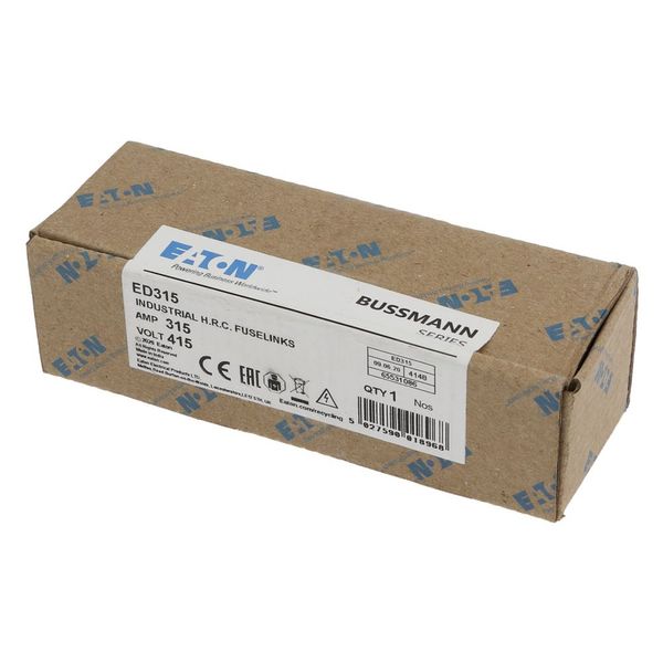 Fuse-link, LV, 315 A, AC 415 V, BS88/B3, BS88/B4, 38 x 136 mm, gL/gG, BS image 14