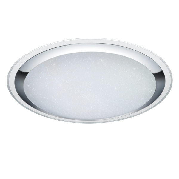 Miko LED ceiling lamp chrome starlight image 1