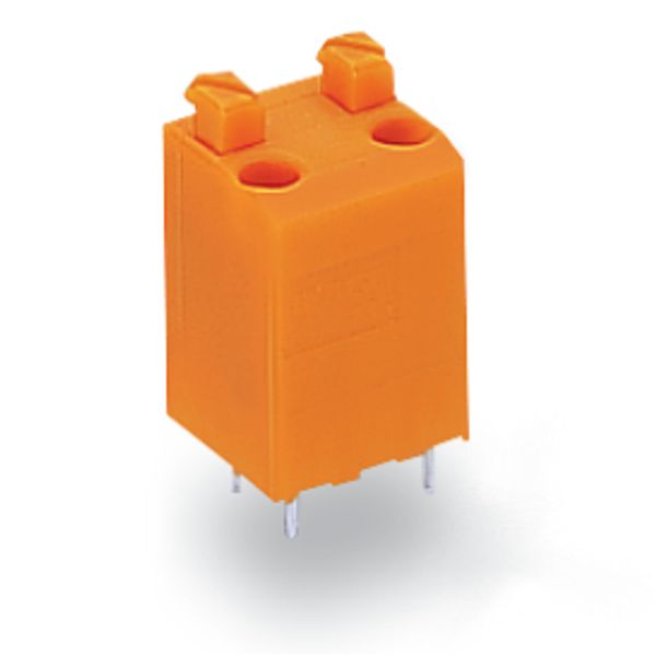 PCB terminal block push-button 1.5 mm² orange image 3