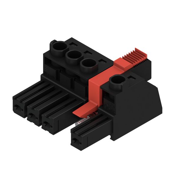 PCB plug-in connector (wire connection), 7.62 mm, Number of poles: 4,  image 1