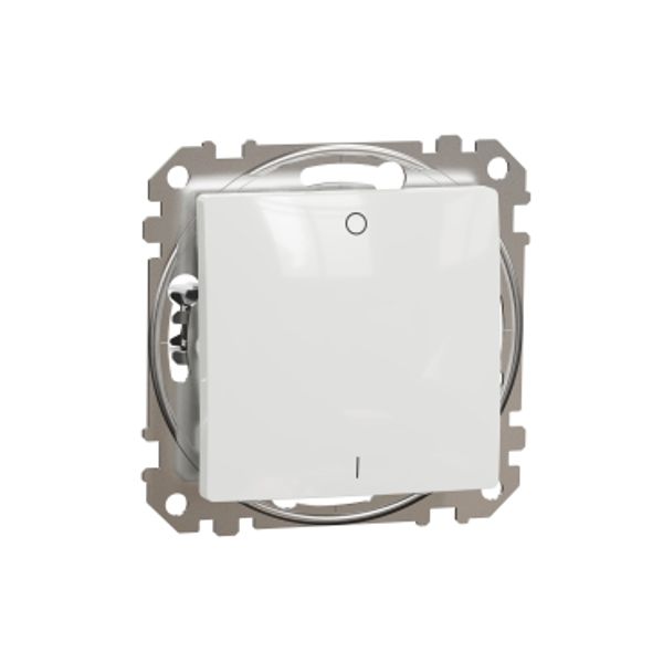 Sedna Design & Elements, 2-Pole switch 16AX, white image 2