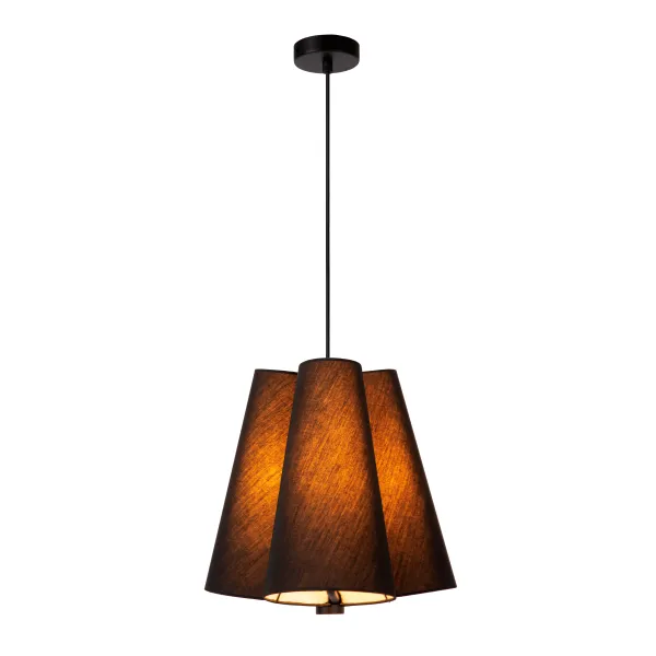 GREGORY Pendant light-Black-Ø34,3-3xE27-60W-Steel image 1