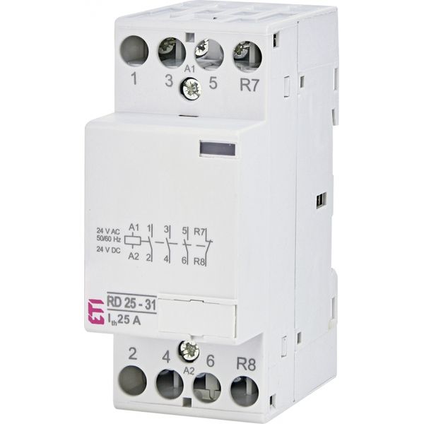 Modular contactor, RD 25-31-24V AC/DC image 1