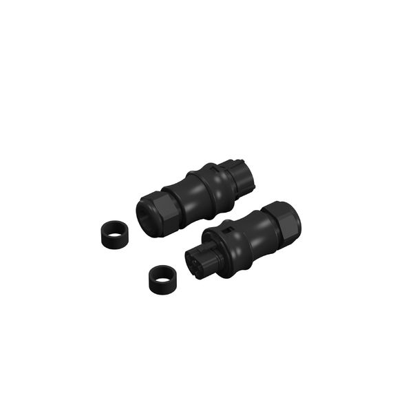 Connector, electric L 81 B 35 H 35 colour: black image 2