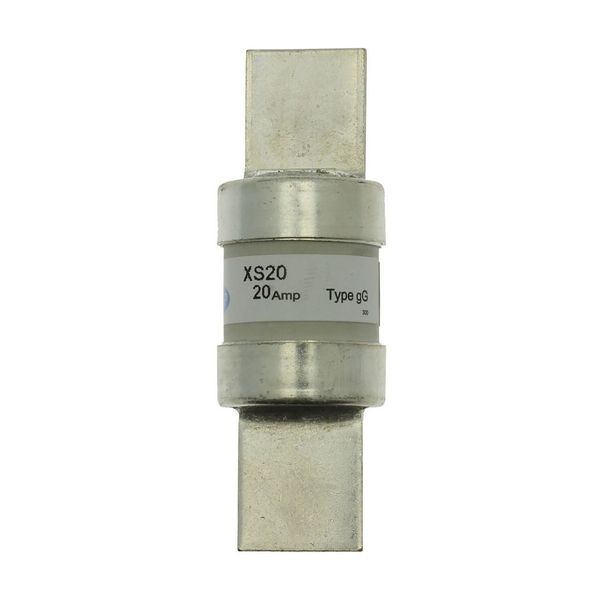 Fuse-link, low voltage, 25 A, AC 440 V, BS88/F3, 27 x 80 mm, gL/gG, BS image 1