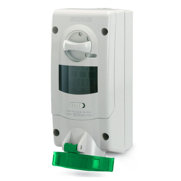 INTERLOCKED SOCKET 2P+E IP67 32A 2h >50V image 4