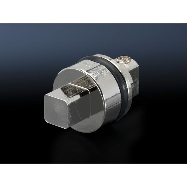 SZ Lock insert, version A, Die-cast zinc, 7 mm square, L: 27 mm image 4