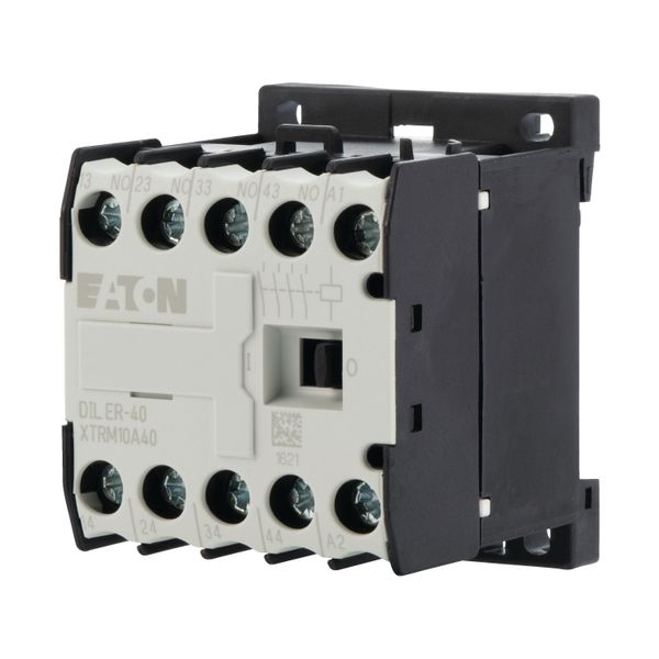 Contactor relay, 380 V 50 Hz, 440 V 60 Hz, N/O = Normally open: 4 N/O, Screw terminals, AC operation image 5