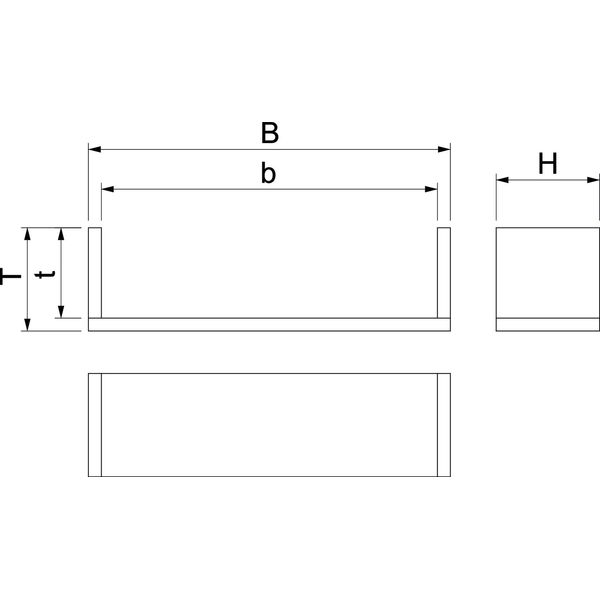 ZSE90-65-17 L Strain relief for vertical cable routing 700x200x200 image 2