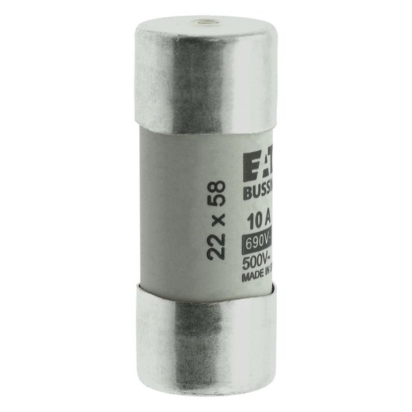 Fuse-link, LV, 10 A, AC 690 V, 22 x 58 mm, gL/gG, IEC, with striker image 11