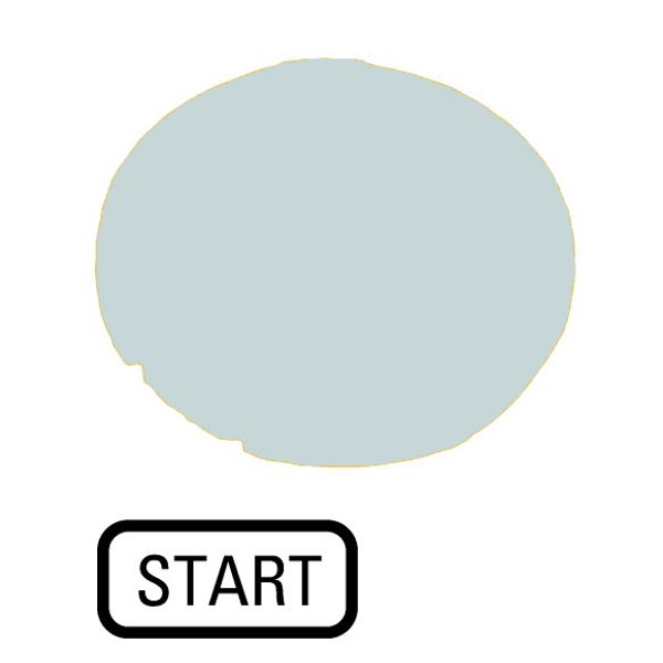 Button lens, flat white, START image 1