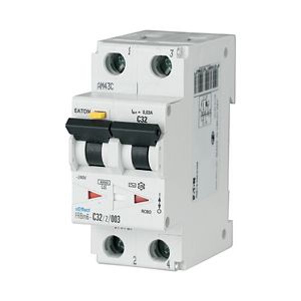 RCD/MCB combination, 32 A, 100 mA, MCB trip characteristic: B, 2p, RCD trip characteristic: A image 6