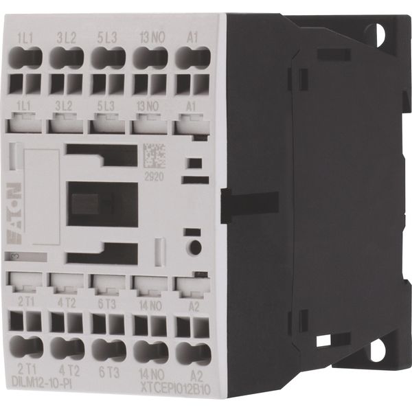 Contactor, 3 pole, 380 V 400 V 5.5 kW, 1 N/O, 24 V 50/60 Hz, AC operation, Push in terminals image 8