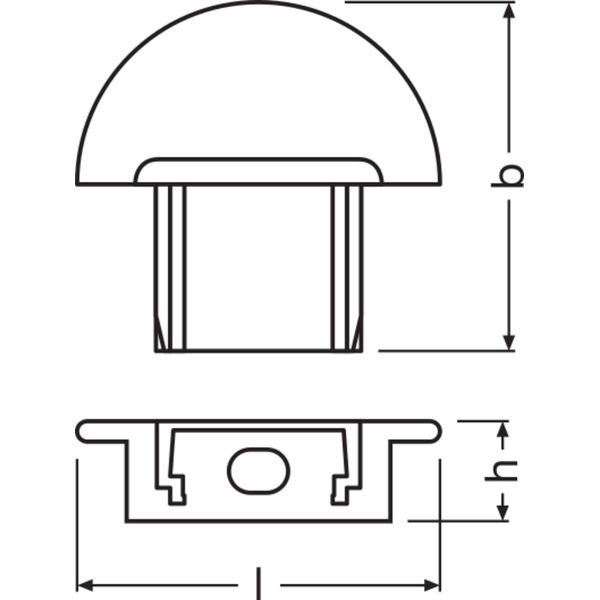 Flat Profiles for LED Strips -PF01/EC/H image 2