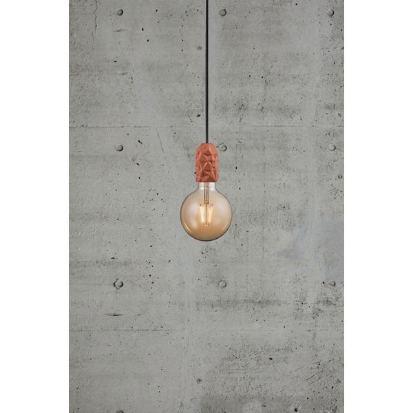 Hang | Susp. E27 | Terracotta image 3