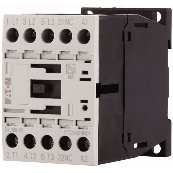 Contactor, 3 pole, 380 V 400 V 4 kW, 1 NC, 110 V 50/60 Hz, AC operation, Screw terminals image 3
