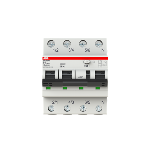 DS203NC B13 AC30 Residual Current Circuit Breaker with Overcurrent Protection image 3