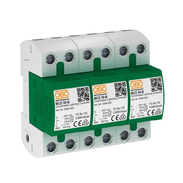 MCD 50-B 3 CoordinatedLightningController set for TN-C networks 255V image 1